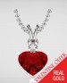 Designer Diamond Pendant : 30-250-W-Red